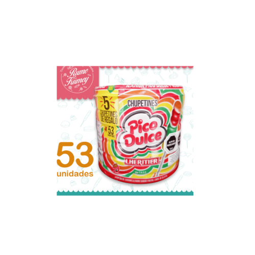 Fruna/Chupetin Pico Dulce 53und